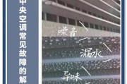 中央空调限时故障解决方案（应对中央空调故障的有效方法与实践）
