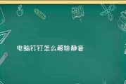 电脑不静音也不出声音的可能原因是什么？