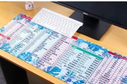 电脑桌垫中间有缺口？如何处理？