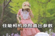佳能相机街拍参数调整技巧是什么？