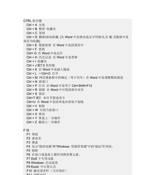 深入解析笔记本键盘功能键（探索键盘上的神秘功能）