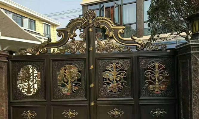 中式庭院电瓶车进门方法是什么？