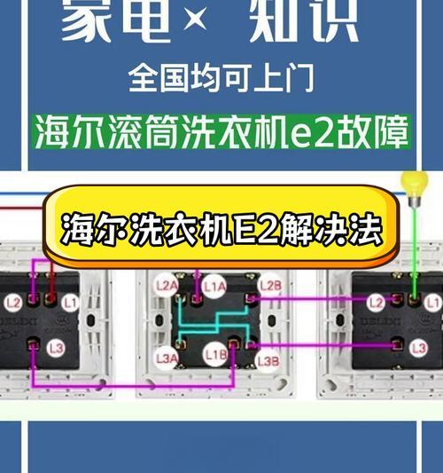 解决海尔洗衣机故障E6的方法（遇到E6故障该如何应对？）