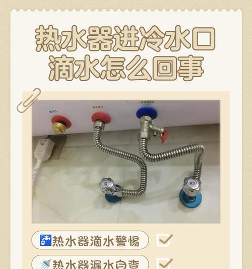 电热水器冷水漏水的处理方法（解决电热水器冷水漏水问题的实用技巧）