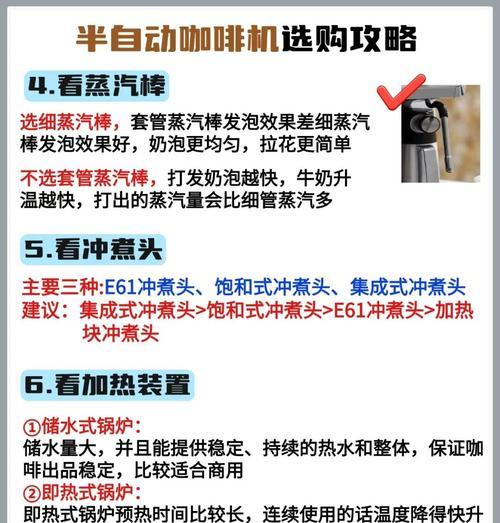 半自动咖啡机的清洗方法（简单操作、彻底清洁）