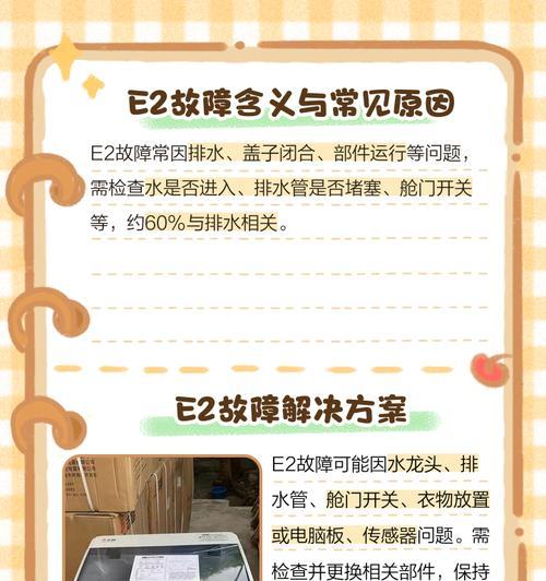 洗衣机报警故障解析（探讨洗衣机报警故障的可能性和解决方法）